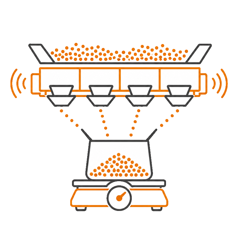ระบบชั่งน้ำหนักสำหรับเครื่องบรรจุผง Weighing System