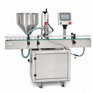 เครื่องบรรจุของเหลวอัตโนมัติ 1 หัว ระบบโรเตอร์ปั๊ม รุ่น GZZ-1000